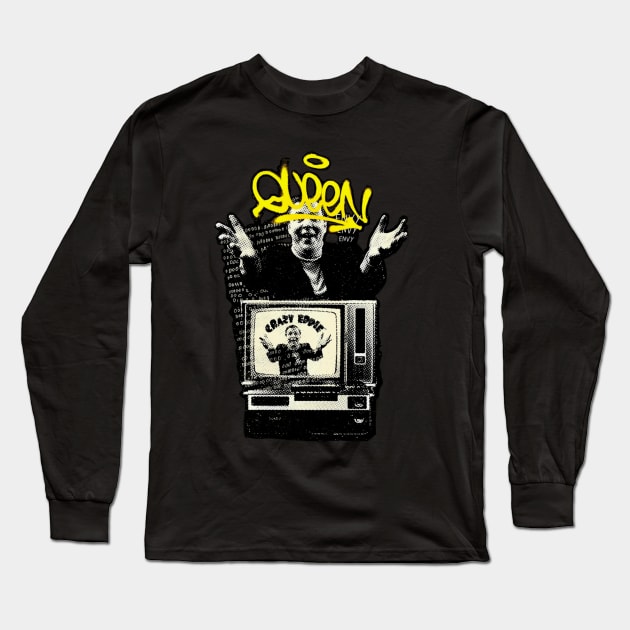 Queen Crazy Eddie Long Sleeve T-Shirt by Freedomland